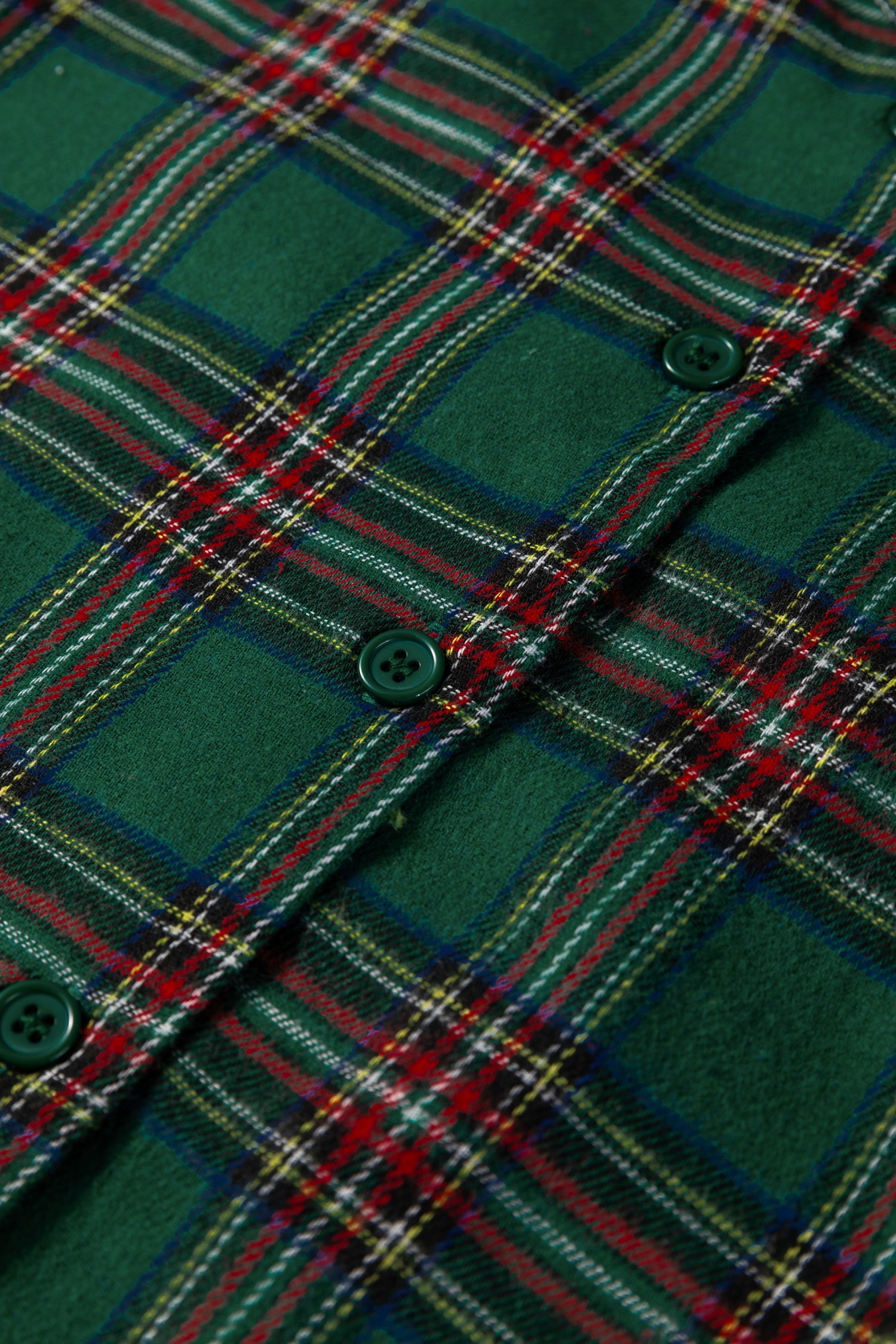 Dear-Lover Green Plaid Pajama Set Women's Holiday Sleepwear Two-Piece Soft Dear-Lover Dropshipping