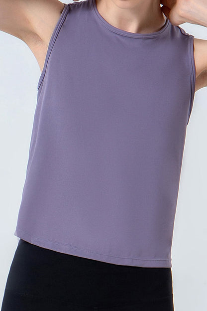 Round Neck Active Tank.