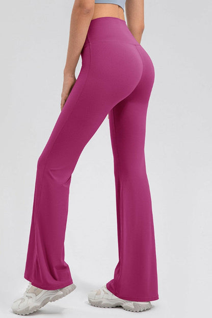 High Waist Straight Active Pants.