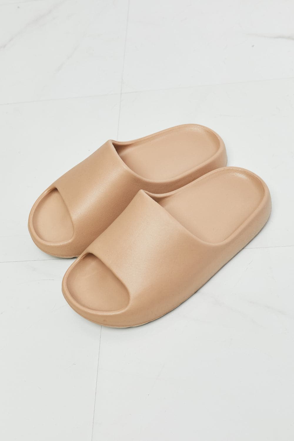 NOOK JOI In My Comfort Zone Slides in Beige.