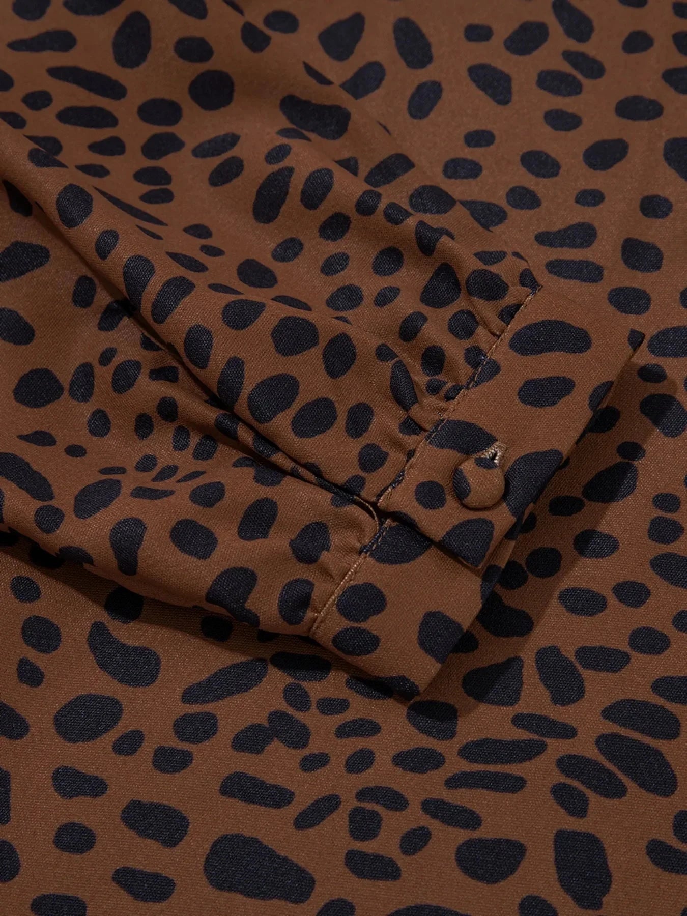 Leopard Print Ruffled Puff Sleeve Blouse Coco’s Tee Boutique