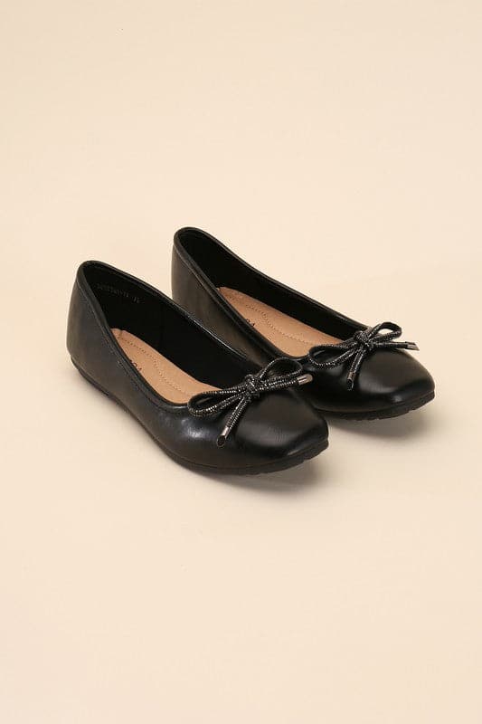 DOROTHY-77 Bow Ballet Flats.