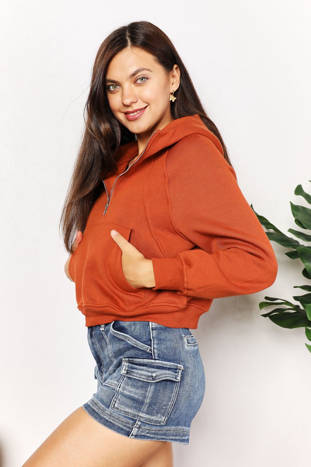 Double Take: Cozy Half-Zip Hoodie