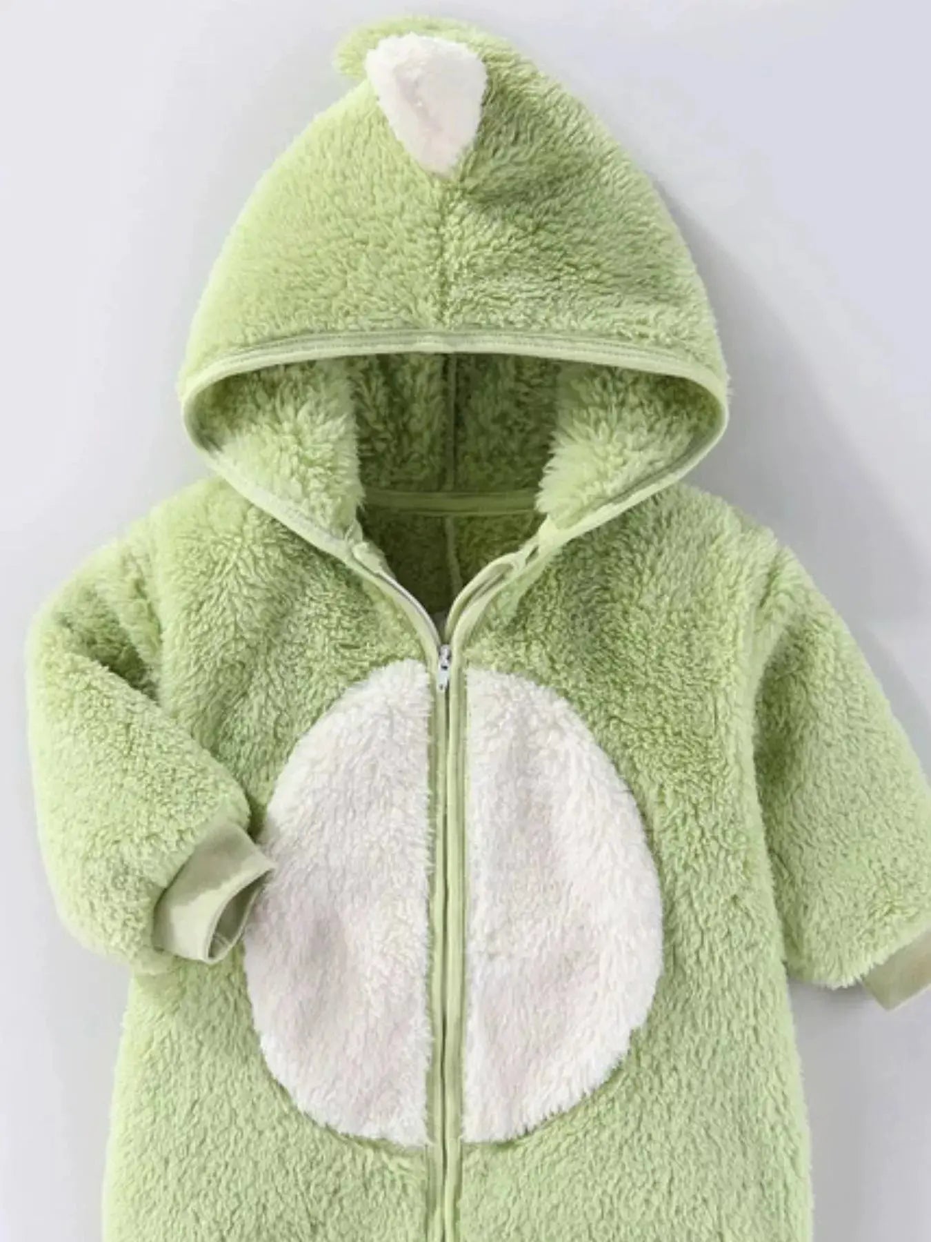 Children's Animal Plush Hooded One-Piece Jumpsuit Simply Love