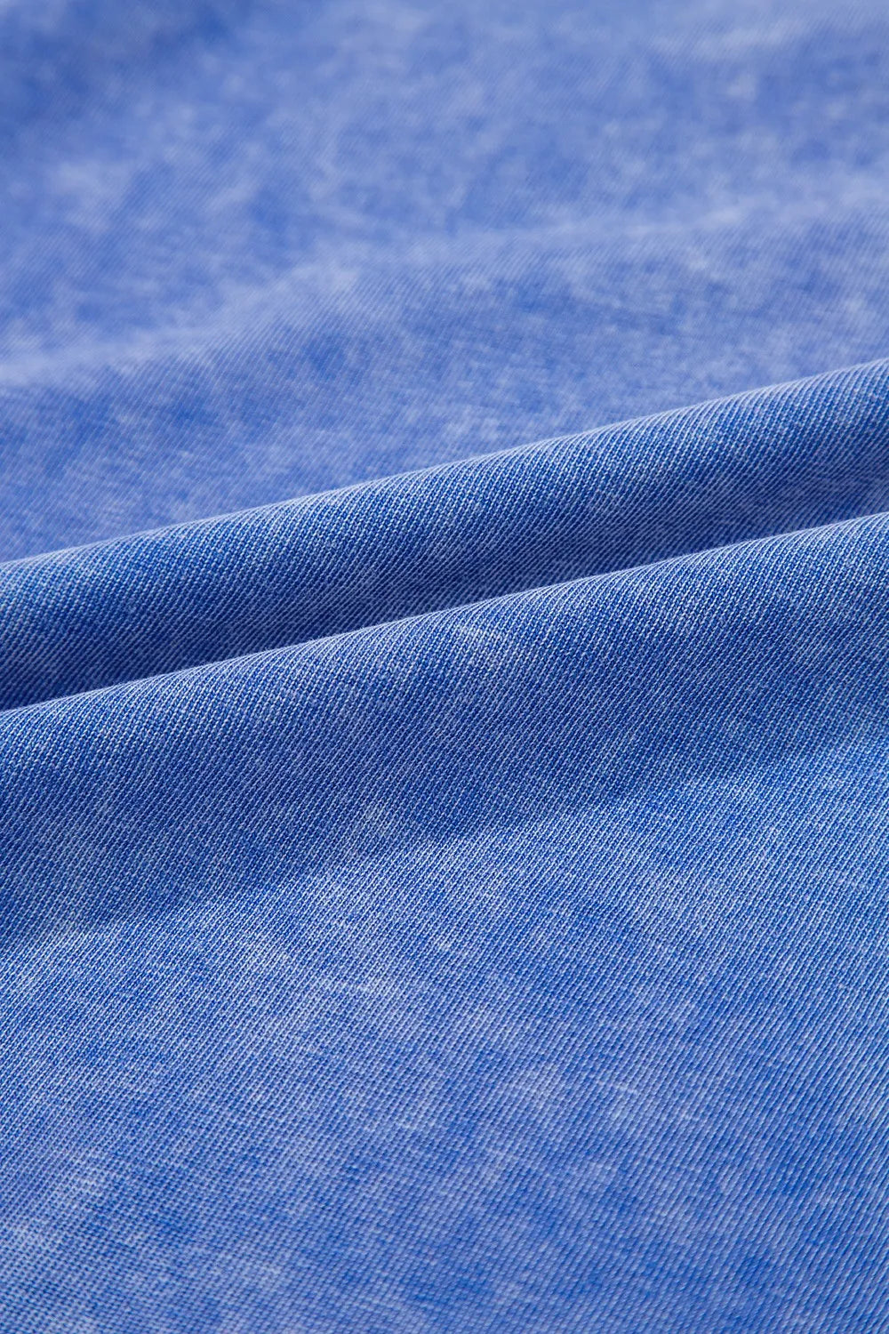 Acid Wash Star Patched Rolled Trim Top and Pants Set - Product image 11 by Simply Love