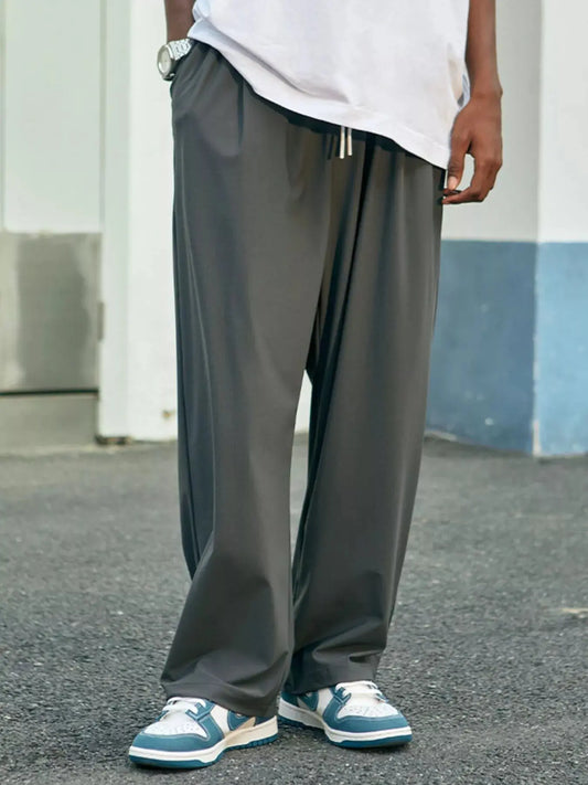 Men's Loose Fit Casual Drawstring Pants Simply Love