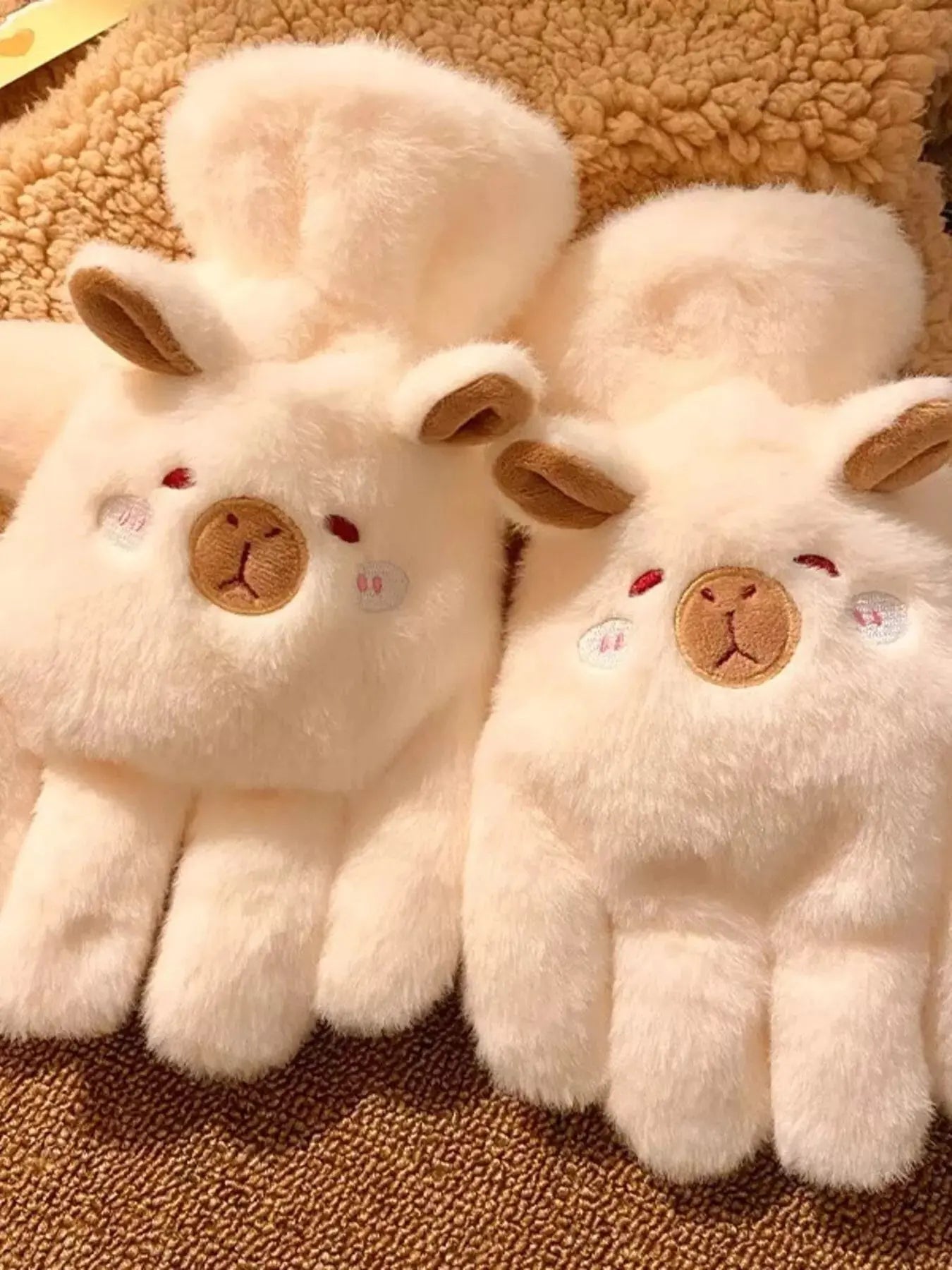 Cartoon Animal Plush Gloves Simply Love