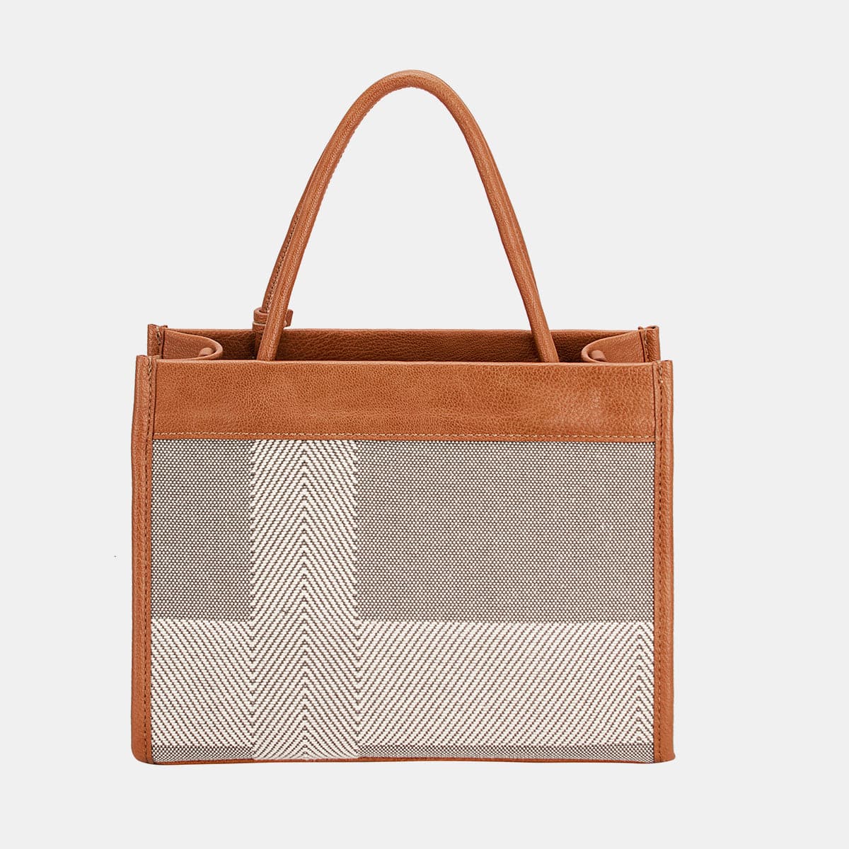 David Jones Striped Contrast Tote Bag.