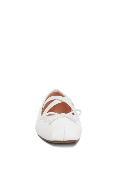 Leina eco ballet flats - recycled faux leather