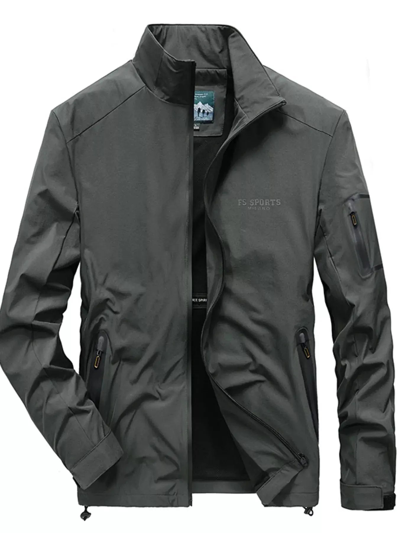 Men's Plus Size Lightweight Zip Up Jacket Simply Love