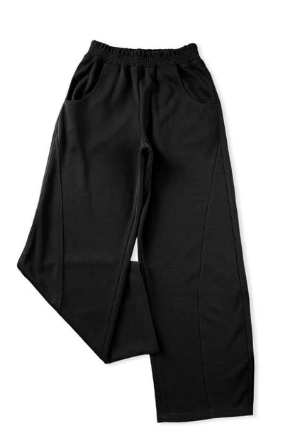 Cozy Pocketed Elastic-Waist Lounge Pants