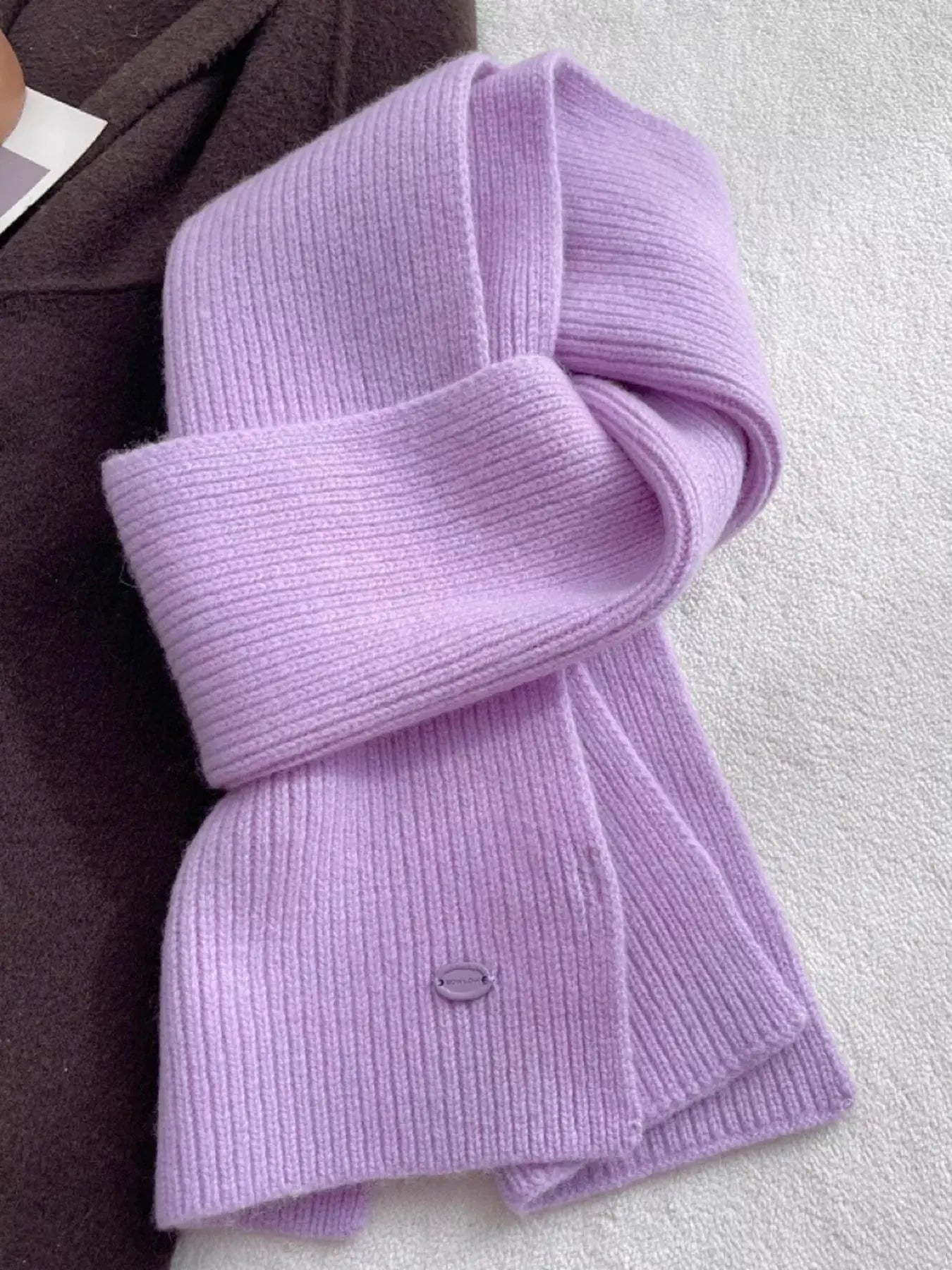 Pure Wool Soft Knit Scarf Simply Love
