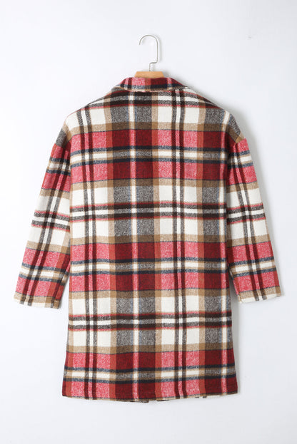 Everyday Plaid Coat