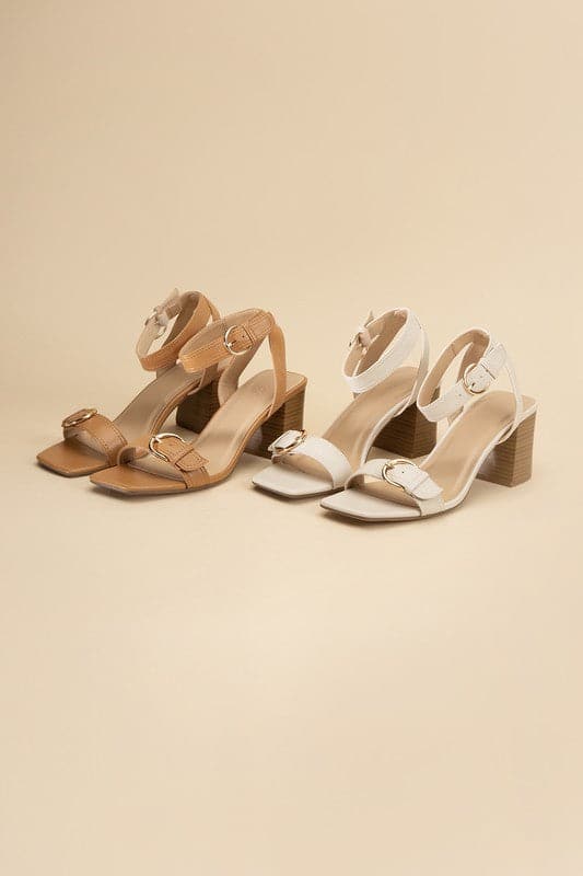 TREATY-S Buckle Sandal Heel.