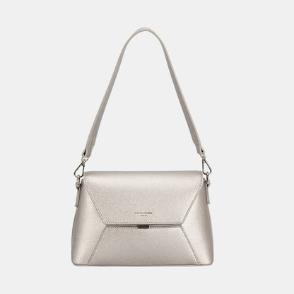 David Jones PU Leather Envelope Design Shoulder Bag.