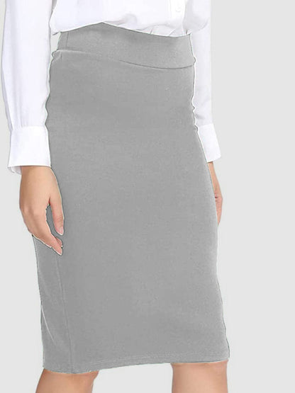 High Waist Wrap Skirt.