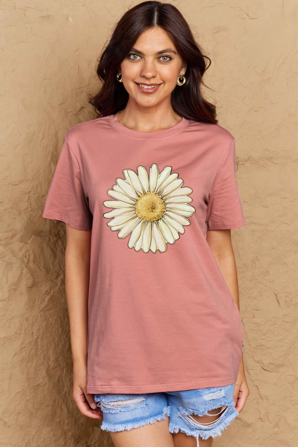 Simply Love: Flower Cotton Tee