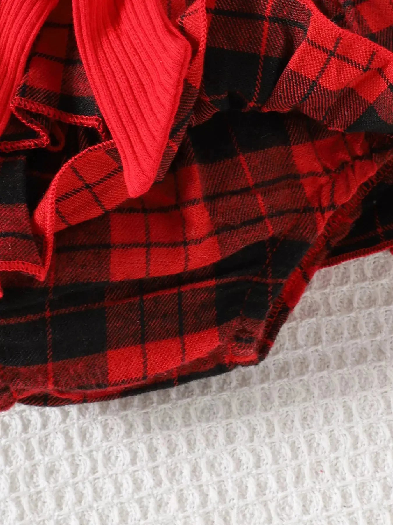 Children's Christmas Ruffle Trim 4-Piece Set Simply Love