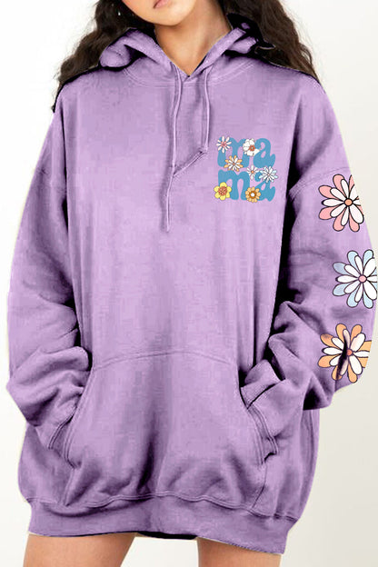 Simply Love Mama Hoodie: Dropped Shoulder