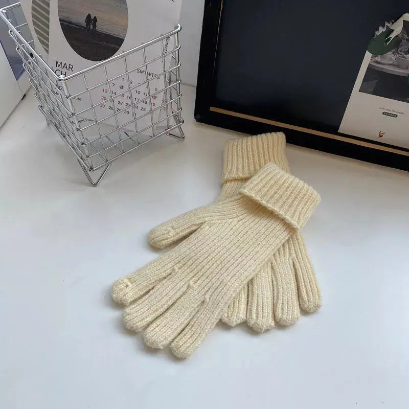 Warm Knitted Winter Gloves Simply Love