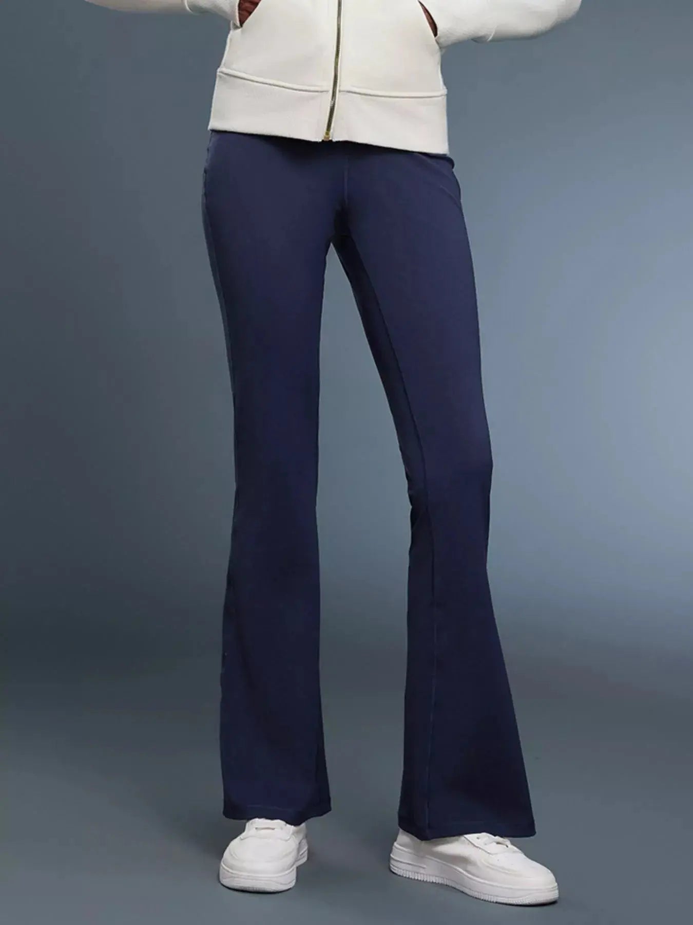 High-Waisted Flare Active Pants Simply Love
