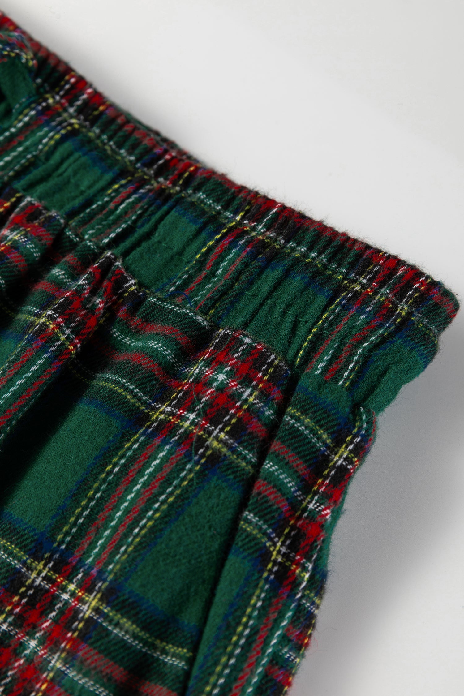 Dear-Lover Green Plaid Pajama Set Women's Holiday Sleepwear Two-Piece Soft Dear-Lover Dropshipping