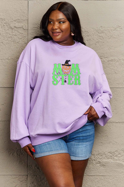 Cozy Love Graphic Drop Shoulder Sweatshirt