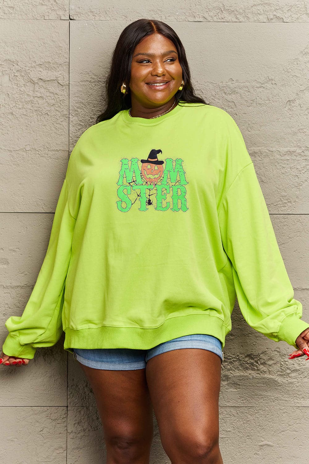 Cozy Love Graphic Drop Shoulder Sweatshirt