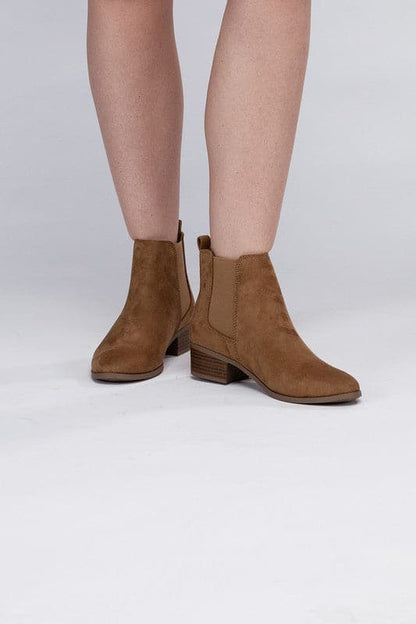 Teapot Ankle Booties.