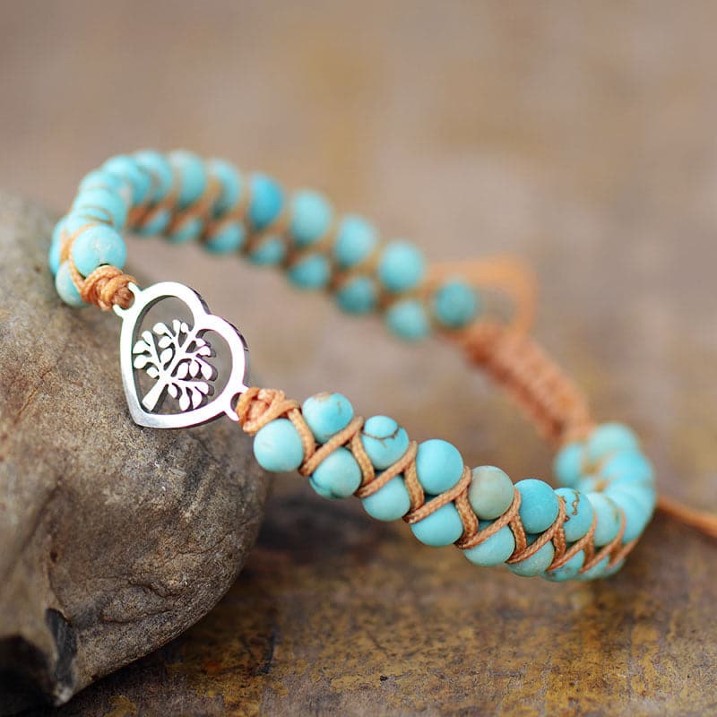 Turquoise Beaded Bracelet.