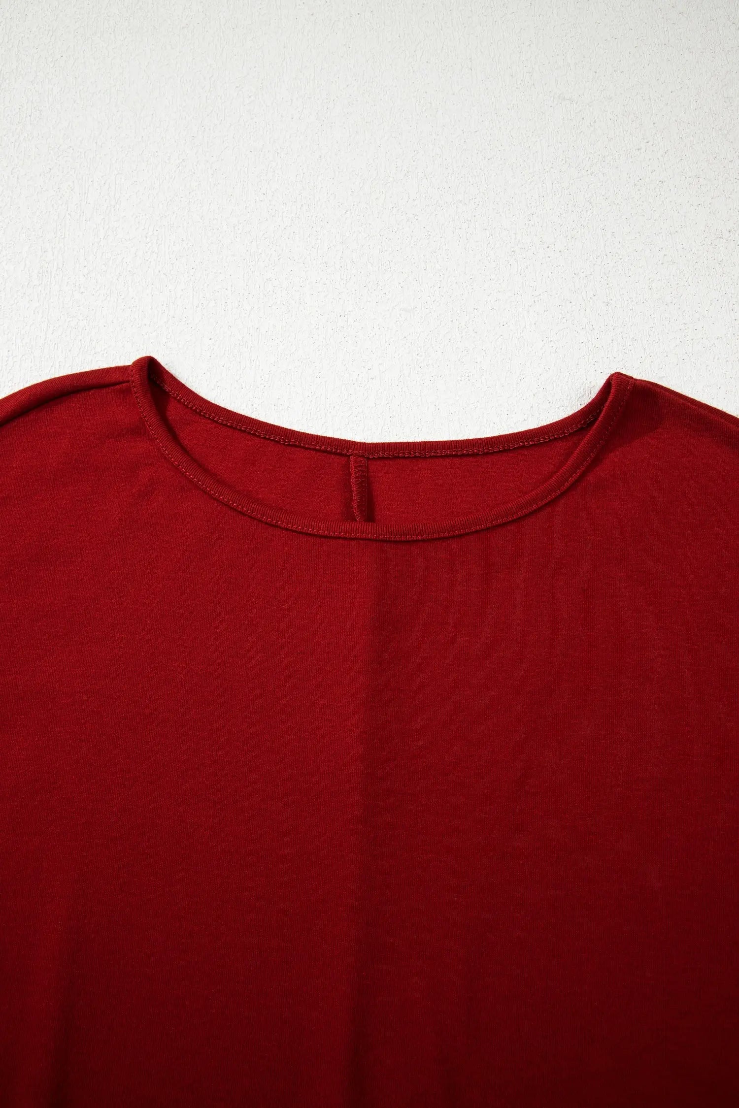 Dear-Lover Red Long Sleeve Women's Casual Top Everyday Comfort Style Dear-Lover Dropshipping