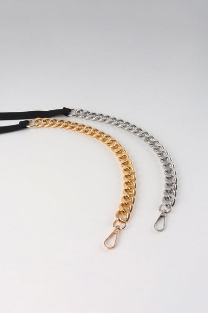 Half Alloy Chain Elastic Belt.