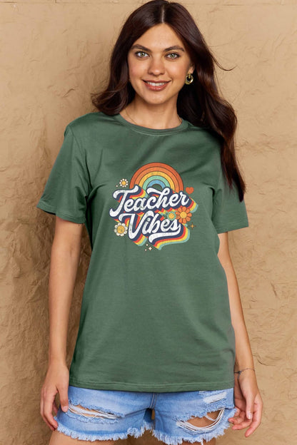 Simply Love Teacher Vibes Tee