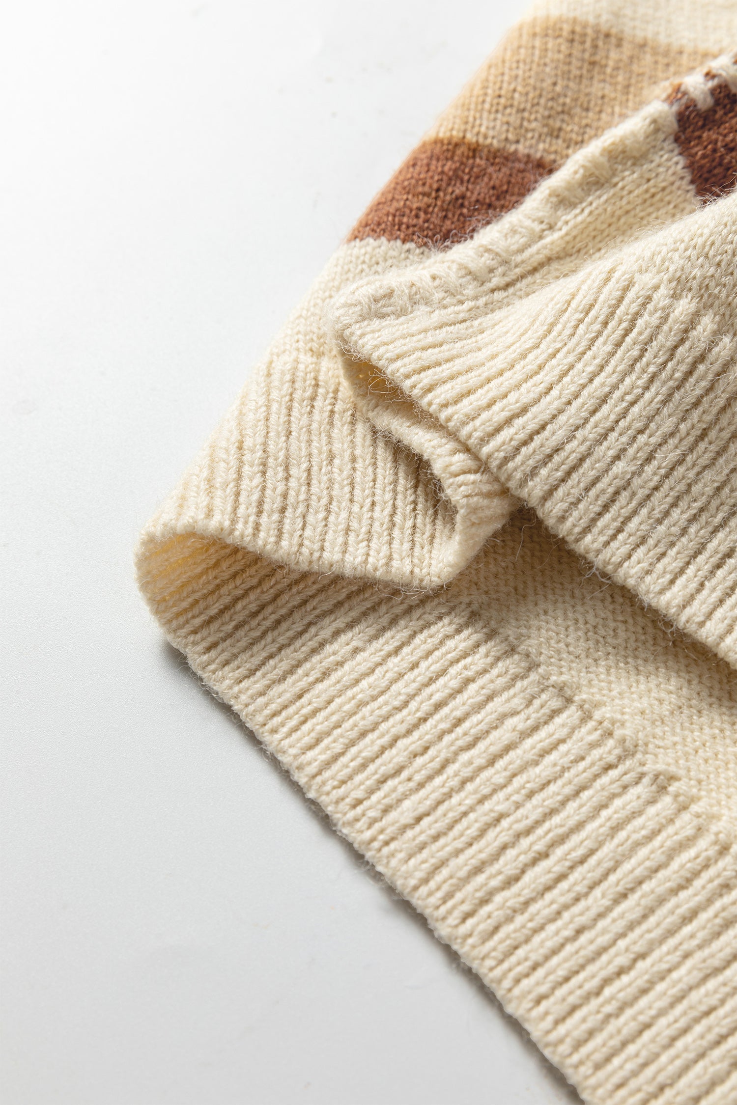 Dear-Lover Khaki Knit Sweater Women's Casual Oversized Cozy Fall Knitwear Dear-Lover Dropshipping