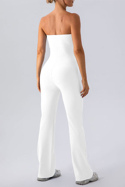 Sleeveless Straight Active Jumpsuit.