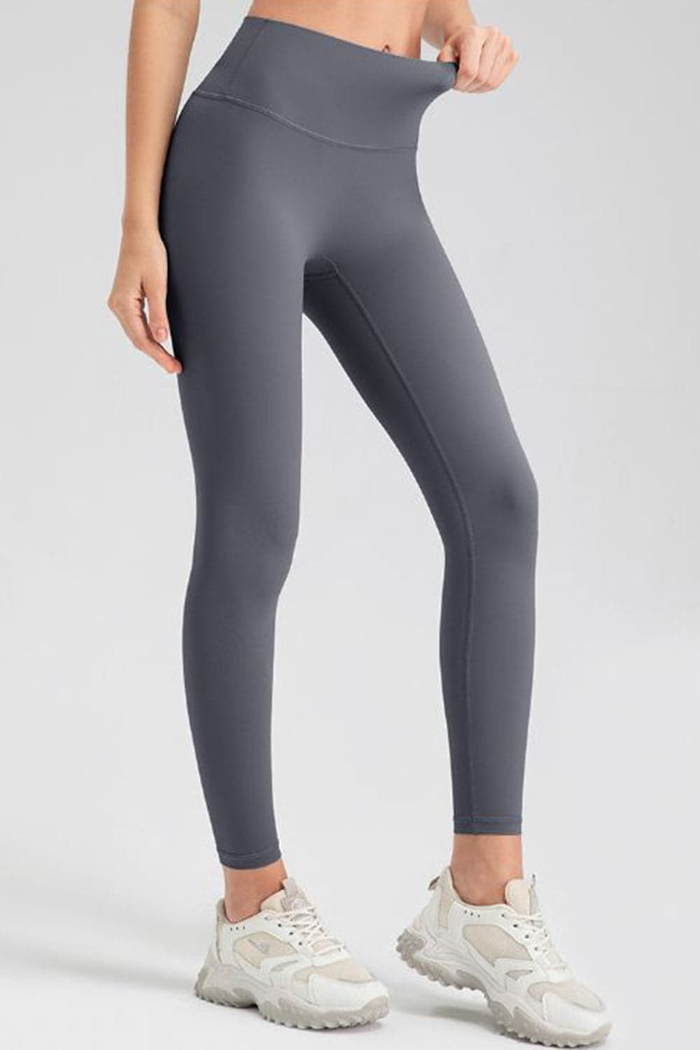 Wide Waistband Sport Leggings.