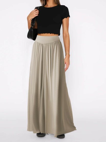 High Waist Wide Leg Pants.