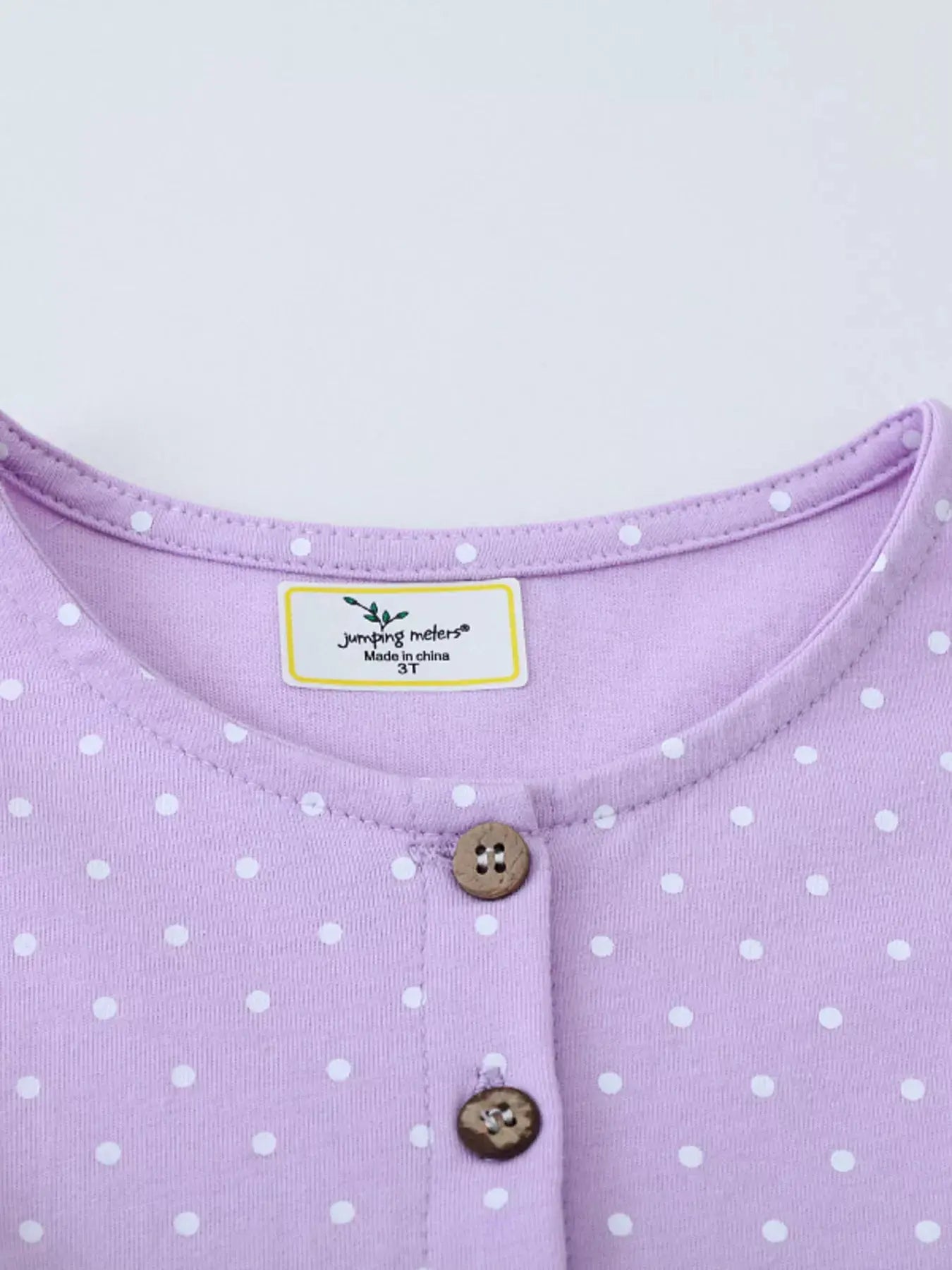 Children's Dinosaur Embroidered Polka Dot Dress Simply Love