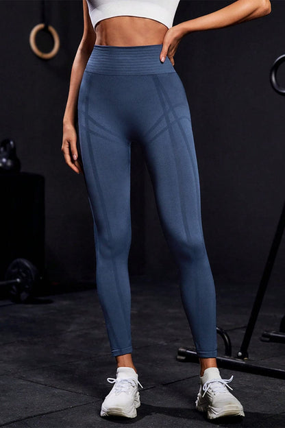 Wide Waistband High Waist Active Leggings.