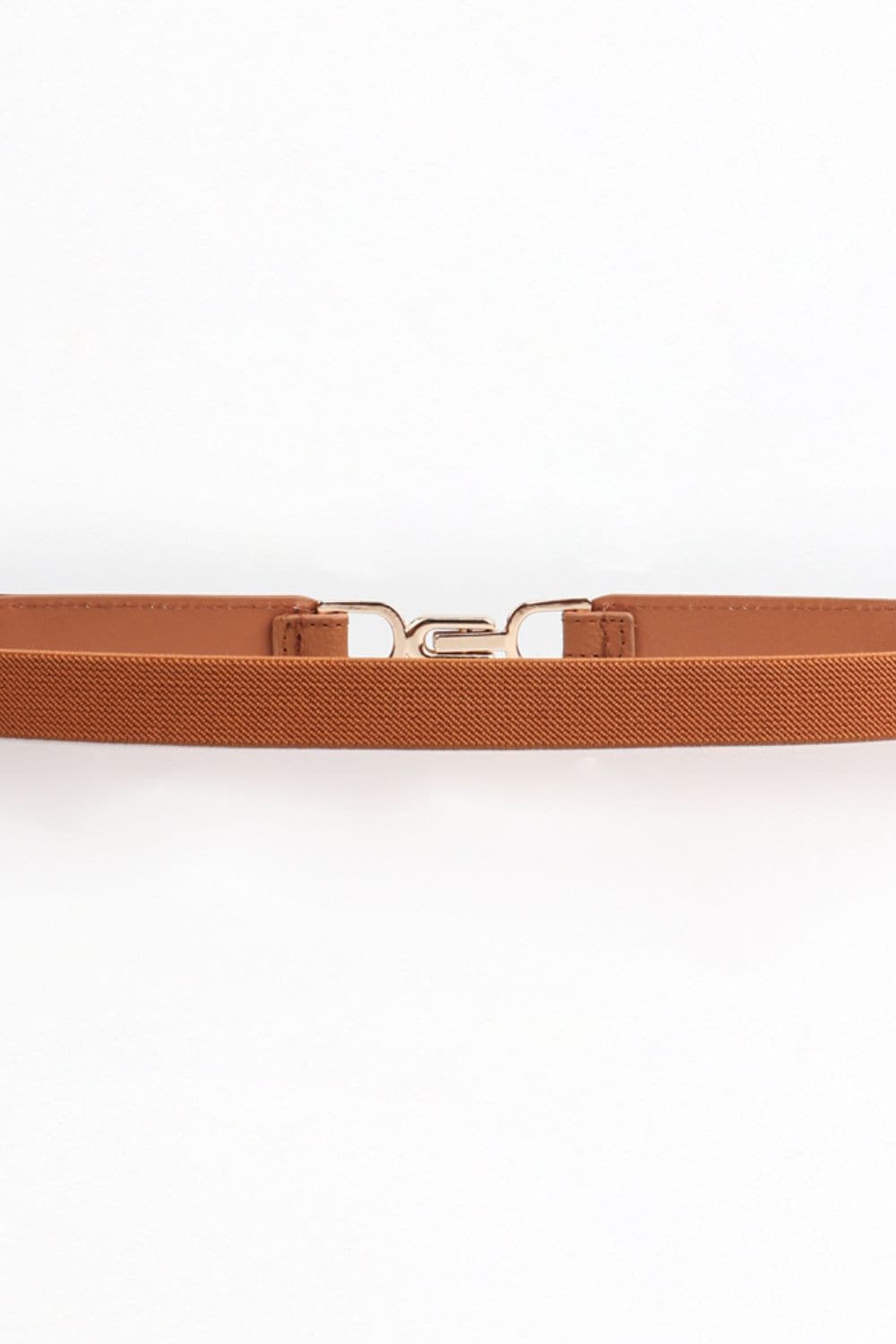 Alloy Buckle Elastic Belt.