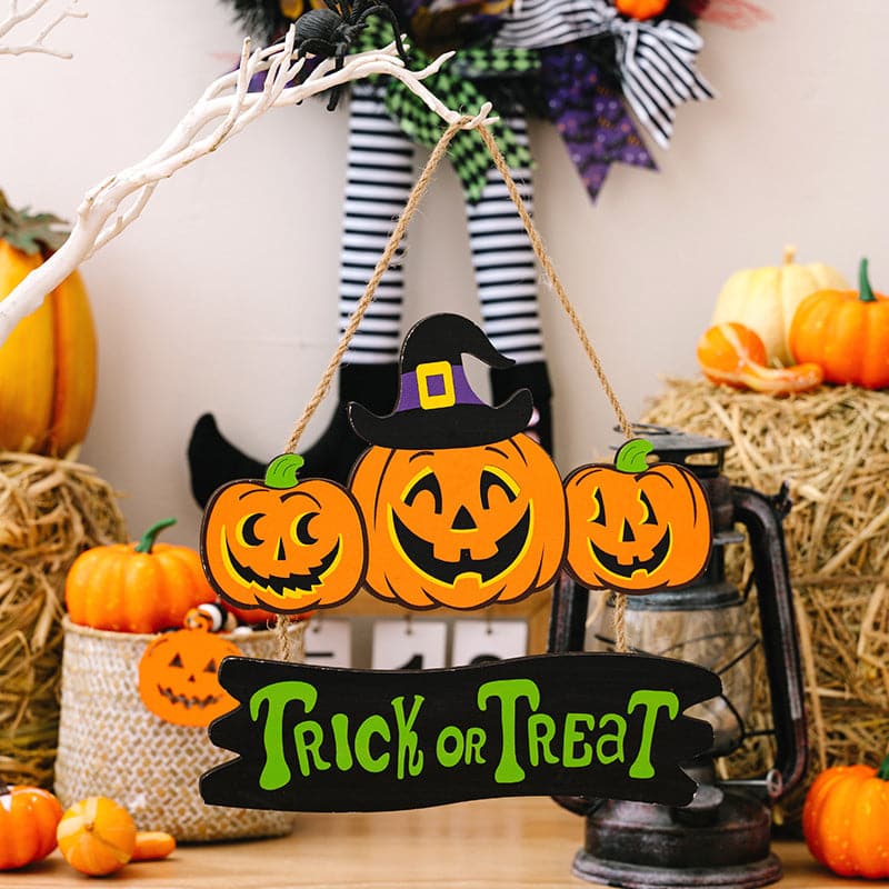 Spooky Halloween hanging decor