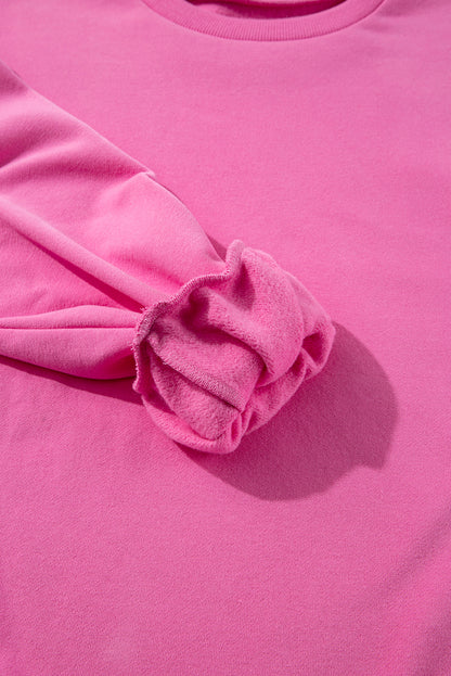 Bonbon fleece-lined sweatshirt