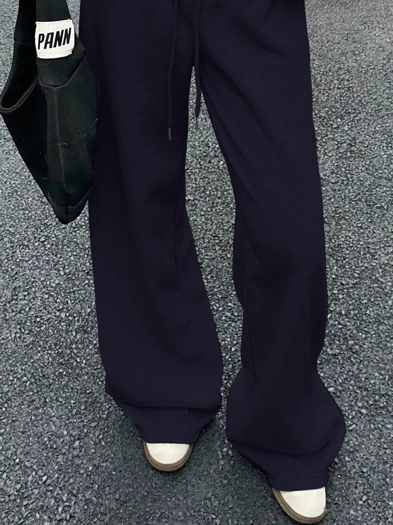 Wide Leg Drawstring Sweatpants Simply Love