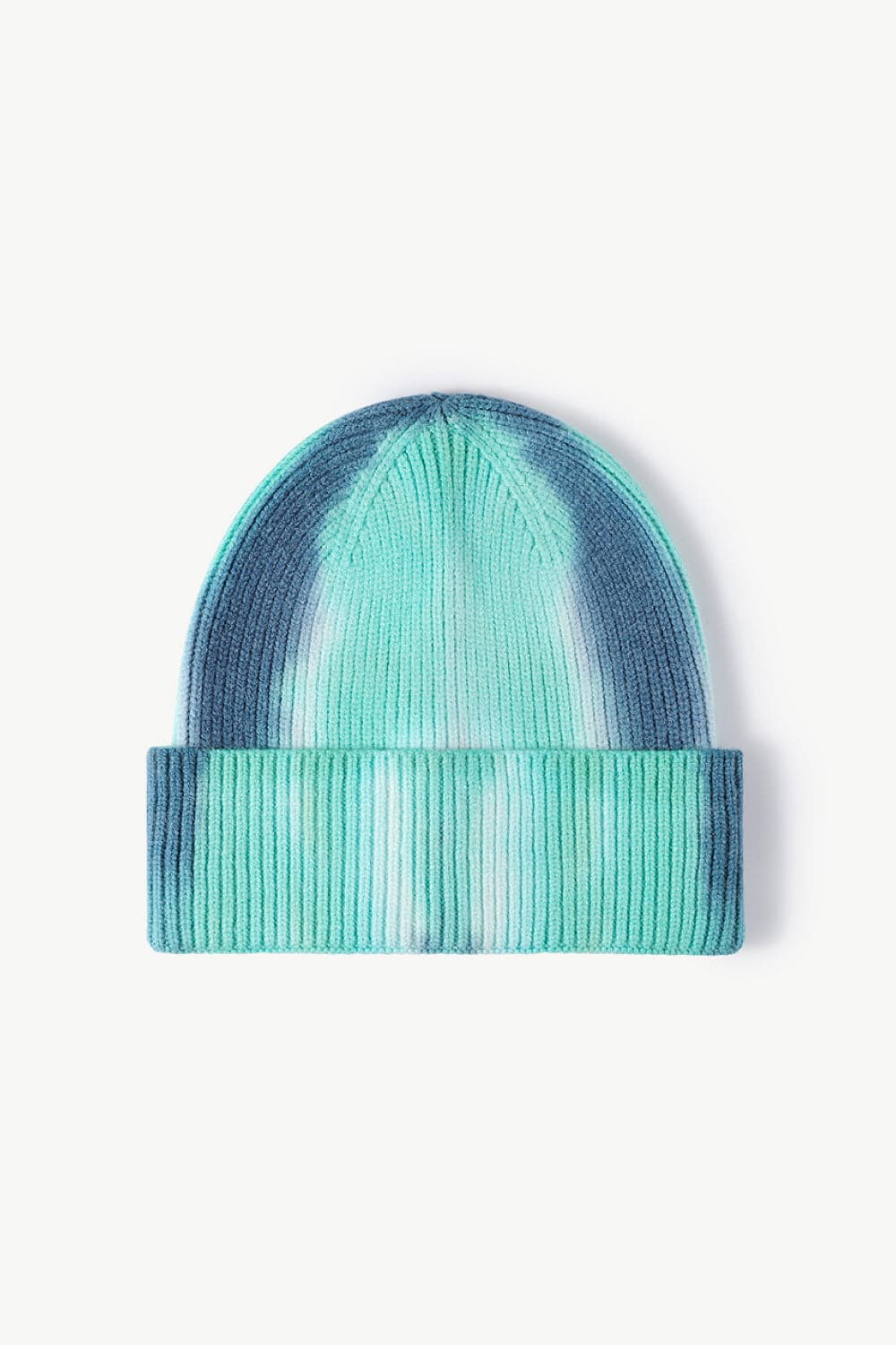 Tie-Dye Cuffed Knit Beanie.