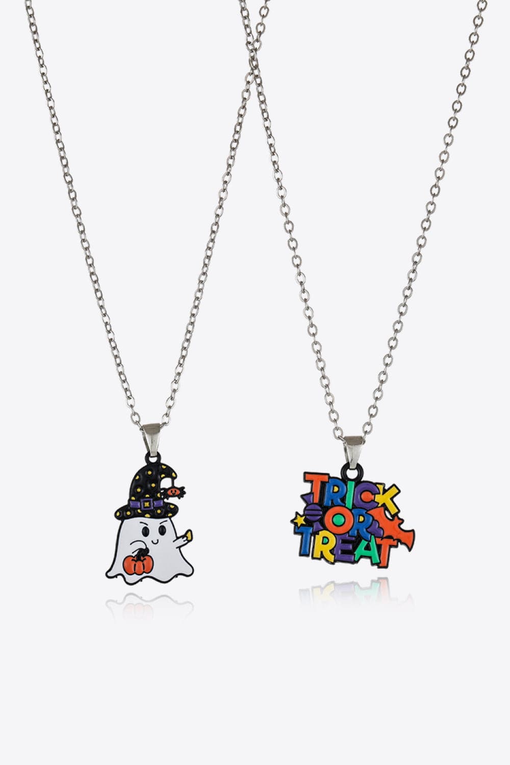 Spooky Charm Two-Piece Necklace Set