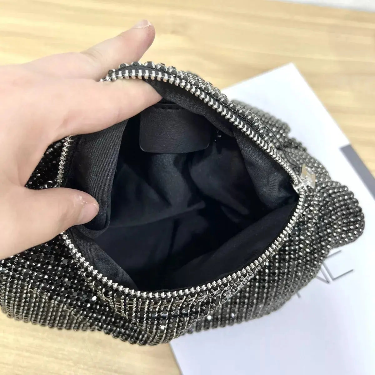 Sparkling Rhinestone Handbag Simply Love