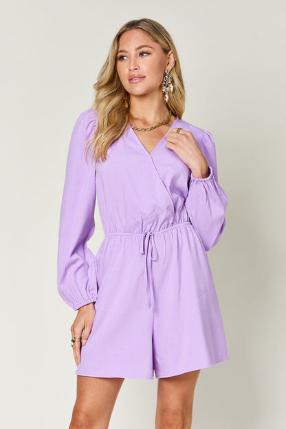 Double Take: Long Sleeve Romper