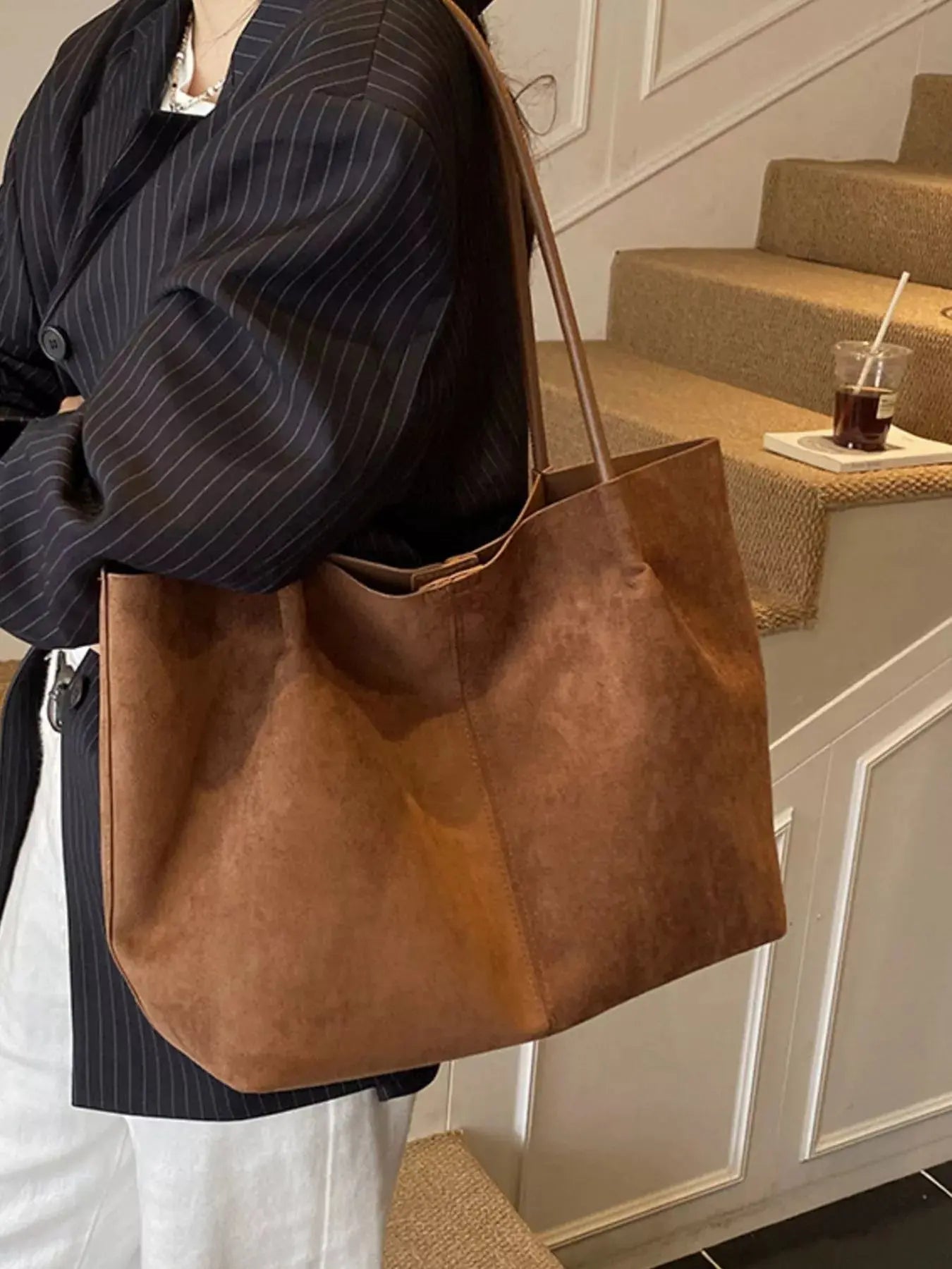 Solid Color Tote Bag Simply Love