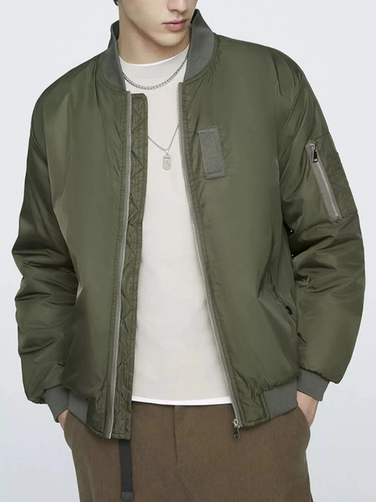 Men's Plus Size Lightweight Bomber Jacket Simply Love