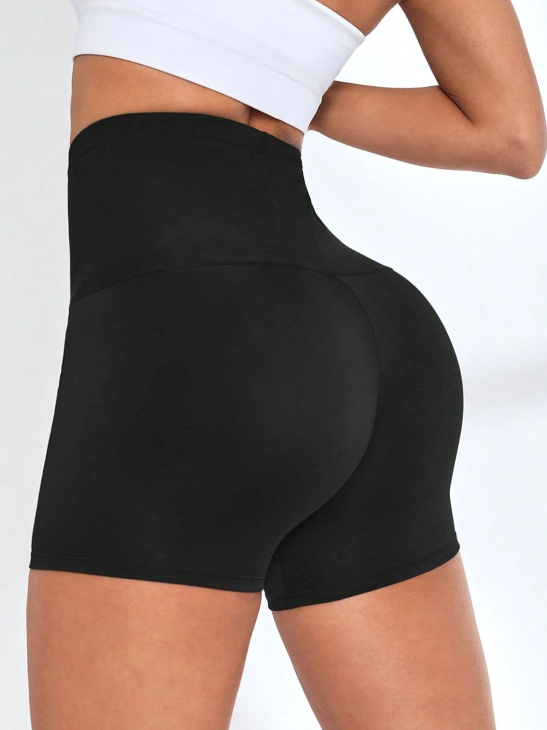 High Waist Active Shorts.